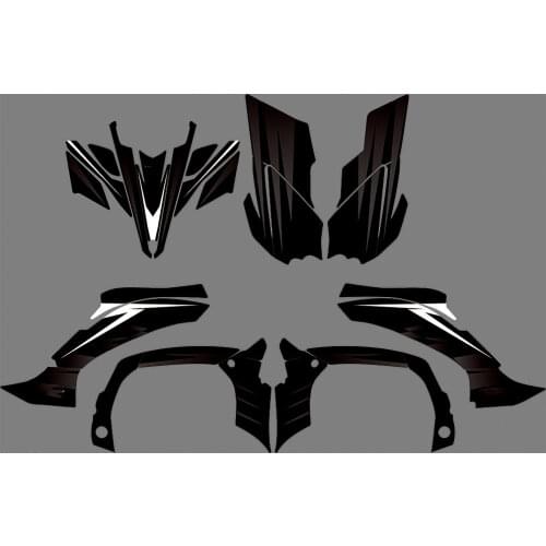 For Yamaha YFZ450R YFZ 450 R YFZ 450R 2009 2010 2011 2012 2013 Motorcycle Personalised 3M Graphics Backgrounds Stickers DECALS