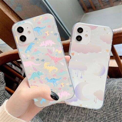 Lovely Cartoon Cases For Samsung Galaxy A72 A52 A32 A02 S21 S20 FE S10e S10 Plus Ultra Lite A50 A30S A71 A70 A7 2018 Back Cover