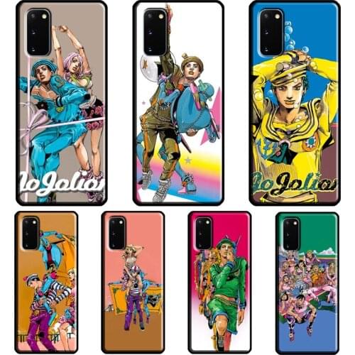 JoJolion JoJos Bizarre Manga Anime Case For Samsung Galaxy S21 Ultra S20 FE Note 20 Ultra Note 9 10 S8 S9 S10 Plus S10e Cover