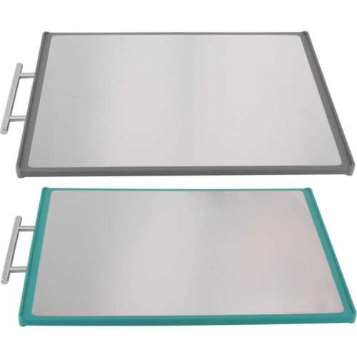 Double Sided Cutting Board 304 Stainless Steel PP Chopping Board for Home Kitchen