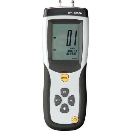 Differential Pressure Manometers Digital barometer computer connection Large LCD screen
