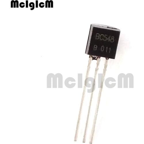 MCIGICM 5000pcs BC548 0.1A 30V NPN in-line triode transistor TO-92 bc548b