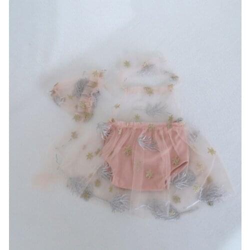 Cute Newborn Infant Baby Girls Netting Romper Princess Tulle Jumpsuit Birthday Baby Girl Clothes Costumes