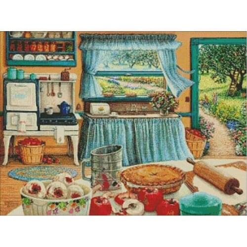 Rich patterns Counted Cross Stitch 11CT 14CT 18CT 28CT DIY Chinese Cross Stitch Kits Embroidery Needlework Sets