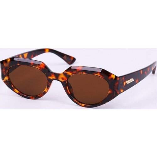Polarized Sunglasses women Driver Leopard Round Womens Sunglass lady Luxury Brand Sun Glasses Designer Oval Fashion Girl Eyewear