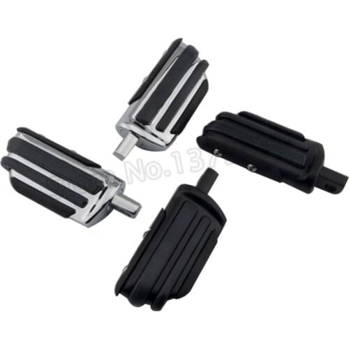 Motorcycle Foot Pegs Pedals Footrest Male Mount For Touring Softail V-Rod Sportster XL 883 1200 Motocross Scooter Accessories