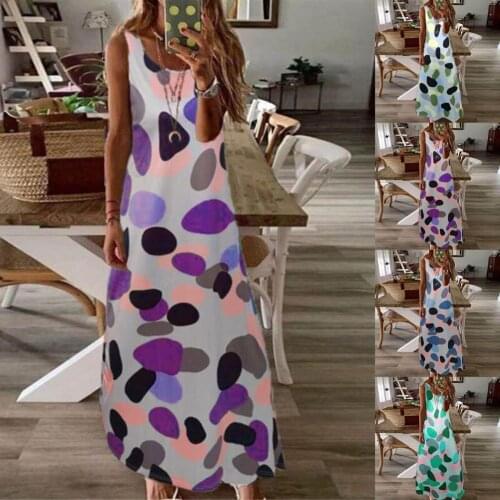 Sanwood Sleeveless Summer Dresses