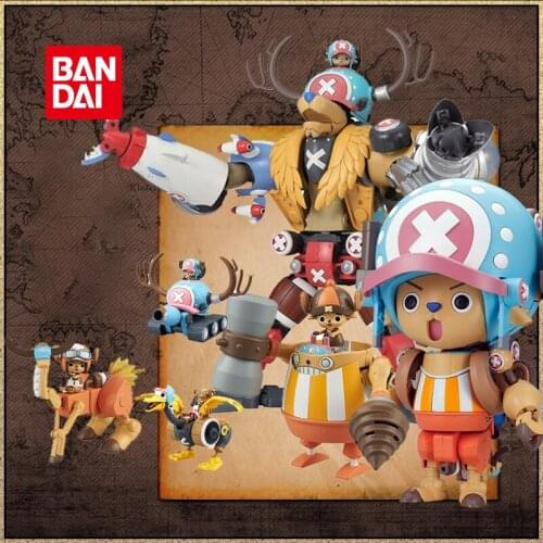 Bandai Assembly Toys Tony Chopper Robo Integrated Robot I/II Anime Figure Action Figures Model Favorites Collect Ornaments