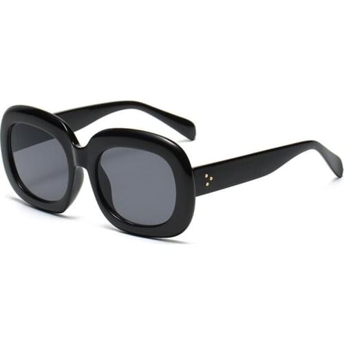 New Fashion Women Sunglasses Luxury Brand Designer Vintage Women Oval Sun Glasses UV400 Shades Eyewear Oculos de sol