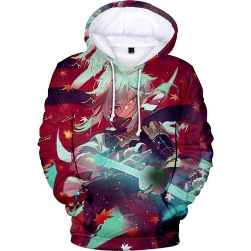 Kaedehara Kazuha Mech Hoodie Genshin Impact 3D Cool Print Sweatshirt Tracksuit For Men And Women Autumn Casual Clothes Kids Tops