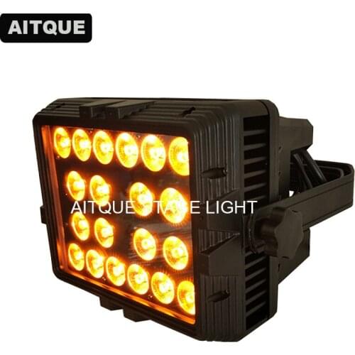 4pcs Dj lighting outdoor dmx512 projector washer led dmx ip65 20x15w led wall washer rgbwa led city color