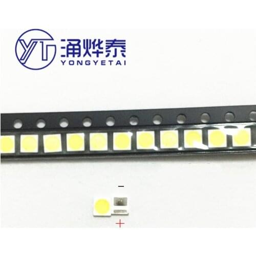 LED 3030 6V Cool White SMD Lamp Bead 6V 1W LCD TV Display Backlight