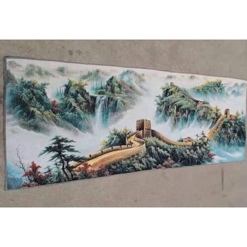 160x60cm/ Chinese silk embroidery landscape painting - Chinese Great Wall