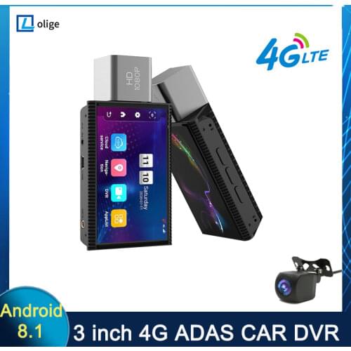 2 Inch Car DVR 4G Wifi Dashcam GPS FHD 1080P Auto Dash Camera Video Recorder With Rear View Camera Night Vision Camera