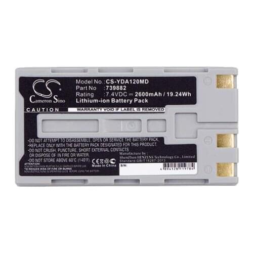 Cameron sino 2600mah battery for YOKOGAWA AQ1200 OTDR Multi Field Tester AQ1200A OTDR Multi Field Tester OTDR AQ1200C 739882