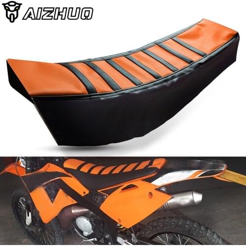 For YAMAHA YZ85 YZ125 YZ250 YZ250F YZ400F YZ426F YZ450F WR250F Motorcycle Rubber Striped Soft-Grip Gripper Soft Seat Cover