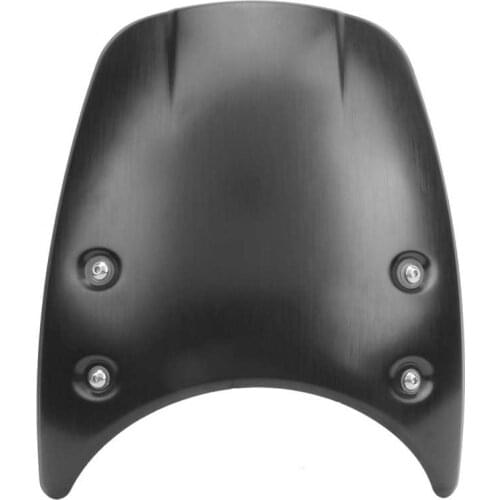 Black Aluminum Windshield Windscreen Headlight Fairing Fit for R nineT Pure Scrambler 2014-2020 Motorcycle Windshield New