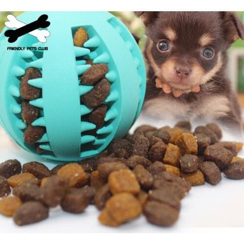 Pet Dog Toys Chew Toy For Dog Tooth Clean Toy Funny Interactive Elasticity Ball Dog Ball Of Food Extra-tough Rubber Ball 23