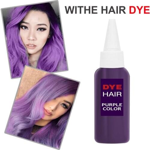 35g Hair Dye Light Gray Silver Purple Fashion Hair Dye Cream Stage Party Cosplay Hair Styling Hair Dye Suitable For All Hair