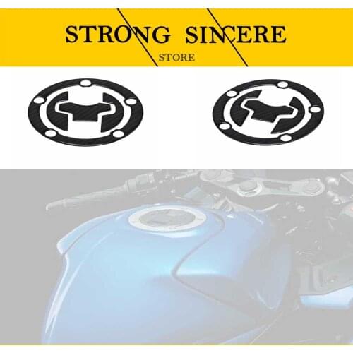 New Carbon Fiber Fuel Gas Tank Cover Pad Sticker Decal for Suzuki GSX-R GSXR 600 750 1000 125 SV650 GSXS 750 1000/F 125 17-18