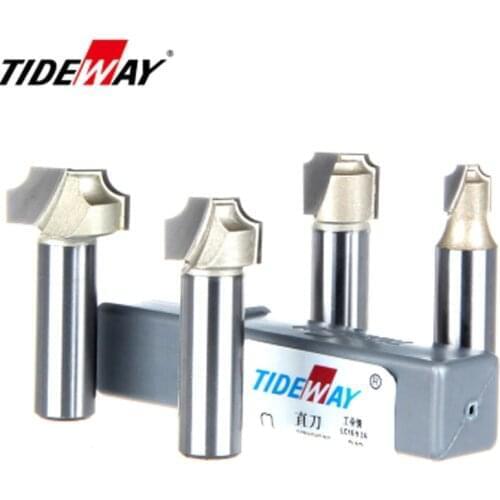 Tideway Professional Grade Woodworking Cutters CNC Tool Clearing Bit Round Bottom Door Core Cutter Trim Milling Cutter For Wood