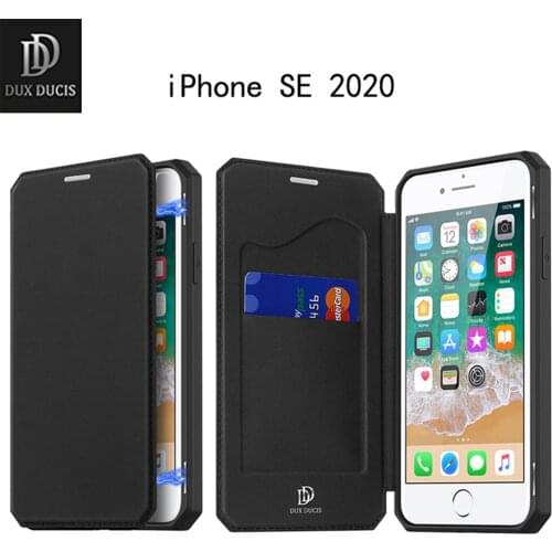 Luxury Slim Leather For Samsung Galaxy S20 Ultra 5g Magnetic Flip Card Wallet Cover Case For Iphone Se 2020 11 Pro Xs Max Xr