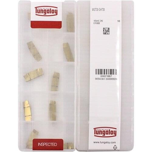 WGT30 GH730 100% Original TUNGALOY carbide insert with the best quality 10pcs/lot free shipping