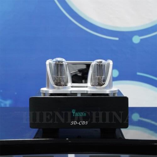 YAQIN SD-CD3 Stereo Audio 6N8P Signal Sound Effect Upgrade Hi-end Tube Buffer Processor for CD/DVD/DAC Player