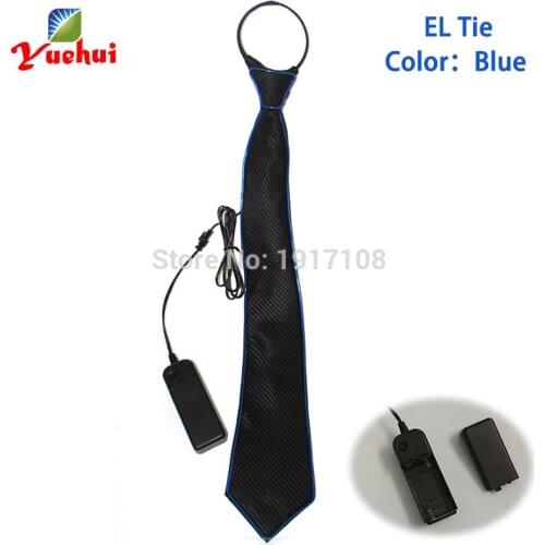 10 Colors Choice New style Flashing Wedding decor LED Neck tie For Festival,Christmas,Carnival,Night Club,DJ,Valentine,Bar Decor