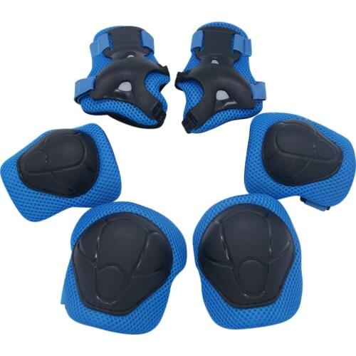 2018 Childrens Skating Protective Gear Set Kneepads Elbow pads Palm Set Riding Protective Gear 6pcs/Set