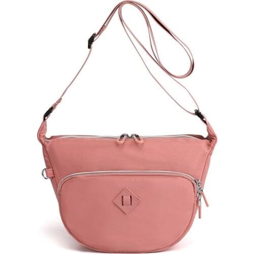 7 colors solid shoulder bags for women Casual brand Women crossbody bag Trend womens bags 2021 hit Fashion nylon small bag