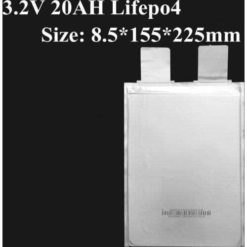 Lifepo4 Battery 3.2v 20Ah Lifepo4 Cell for Electric Vehicle Battery UPS Diy 12v Battery Pack Storage Energy System