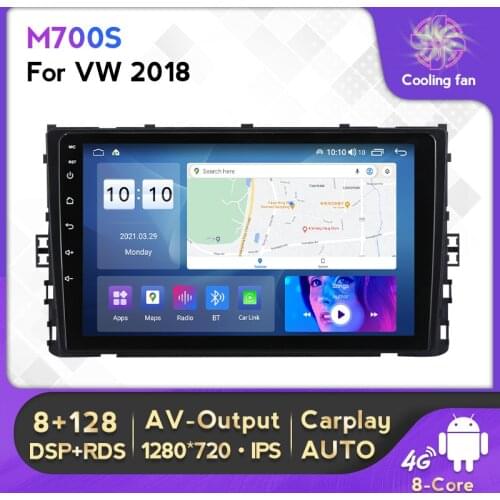 Android 10 6GRAM + 128GROM For Volkswagen/Golf/Polo/Tiguan/Passat/b7/b6/Octavia VW 2018 Car DVD Multimedia Radio Player DVR OBD