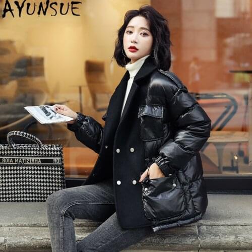 AYUNSUE 90% White Duck Down Jacket Women Puffer Coat Female Autumn Winter Coats and Jackets Warm Parkas Woman 2020 Abrigo Mujer