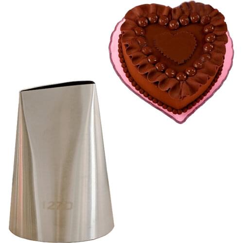 #127D Large Cake Cream Icing Piping Nozzles Stainless Steel Decorating Tips Pastry Tools Baking