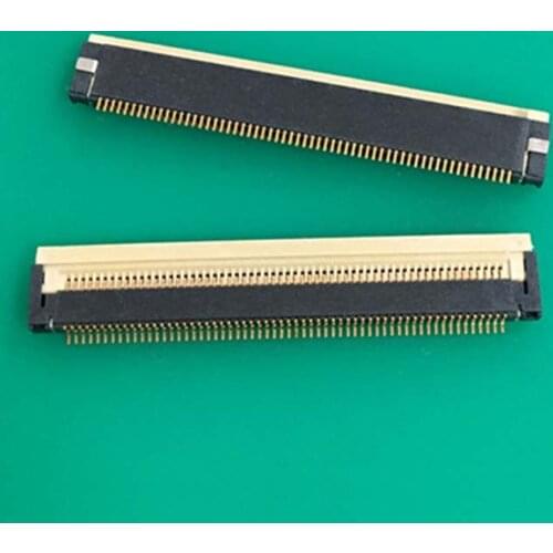 FPC Connector LCD Screen Cable Holder 0.5 Pitch 55 Pin Under the Cover Thickness 2.0mm