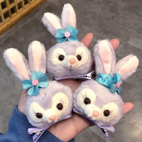 Kawaii Handmade Rabbit Hair Clips for Women Fashion Barrettes Headwear Girls Sweet Hairpins Hair Accessorie Pinzas Pelo Niña