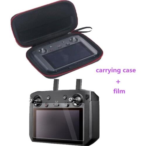 MAVIC 2 Smart Controller Bag Protective Storage Box Carrying Case Protective Screen Film for DJI Mavic 2 Smart Controller