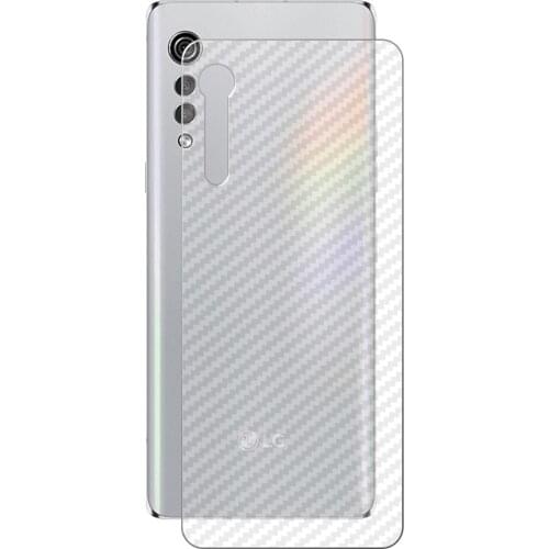 10pcs Stickers for LG K71 K62 K61 K52 K51S K41S K40S K22 G8 G8X G8S V50 V40 V30 V20 Back Film Protector Matte Carbon Fiber