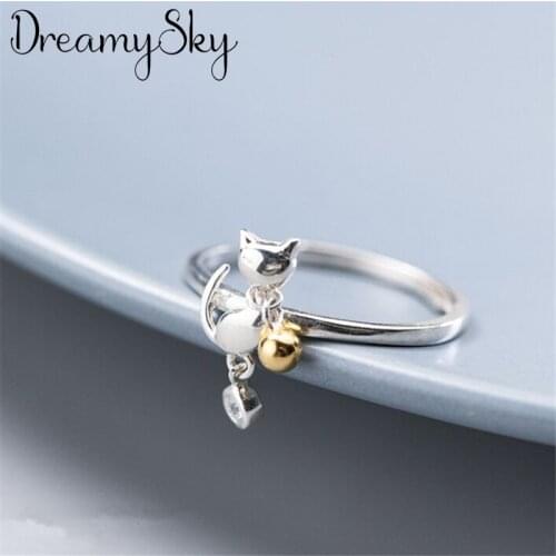 Charming Open Rabbit Ring for Women Vintage Boho Party Rings Gothic Punk Jewelry Gifts for Girls 2021