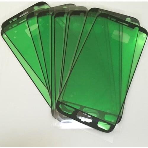 Wholesale 100pcs/lot Original LCD Front Frame Bezel 3M Adhesive Glue Sticker For Samsung Galaxy S7 G930 G9300