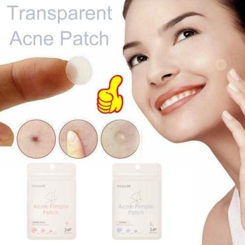Acne patch day and night tea tree extract acne removal invisible pimple acne stickers skin pimple patch care removal C0S8