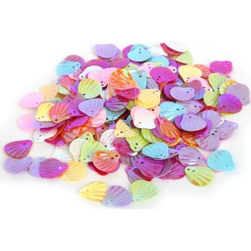 Different Size (250-2000pcs) mixed color Loose Sequin for DIY Craft Clothing Accessories Scrapbooking Wedding Jewelry Making