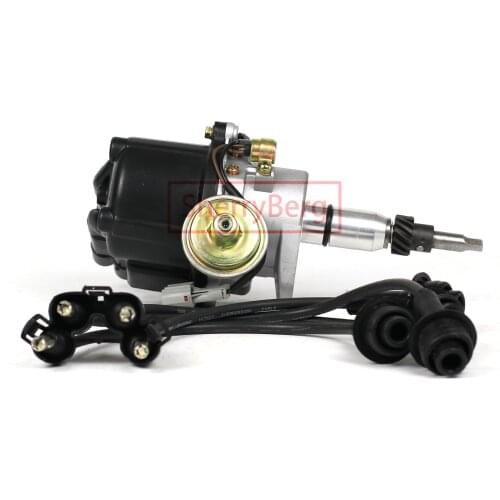 SherryBerg New ELECTRIC Electrical IGNITION DISTRIBUTOR Fit for TOYOTA 1Y 2Y 2YC 3Y 3YC 4Y 4YC ENGINES Come with Canbles