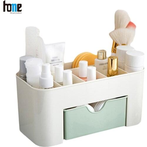 Jewelry Box Organizers Plastic Makeup Container Brush Holder Stand Cosmetic Bathroom Desk of Stationery Bathroom for Cosmetics