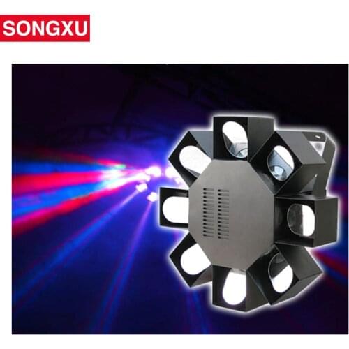 SONGXU LED 8-Scan Fish Light LED Effect Light With fast free shipping/SX-EL007