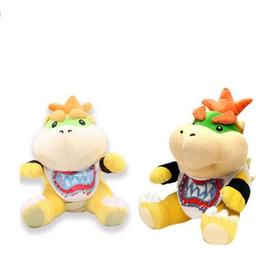 Super Mario Koopa Bowser Cute Stuffed Dolls Plush Toys for Children 7" 18 cm