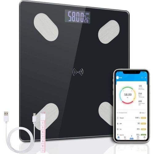 Body Fat Scale Bluetooth Scale Weight Scale Household Measuring Electronic Scale Smart BMI Scale Body Fat Weight Bathroom Scale