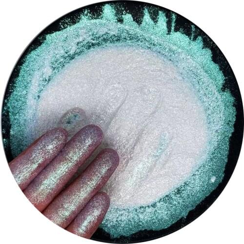 Gold Green Blue Discolor White Chameleon Cosmetic Shifting Safe for Skin Eyeshadow Epoxy Resin Dye DIY Soap Bath Bomb Fake Nail