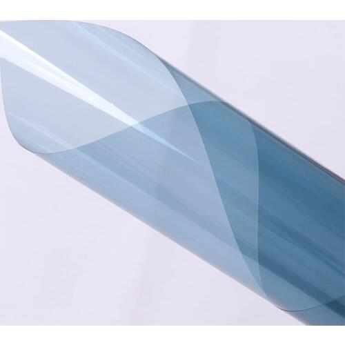 50cmX152cm IR80% VLT50% Light blue tint film car window Nano ceramic solar film sticker